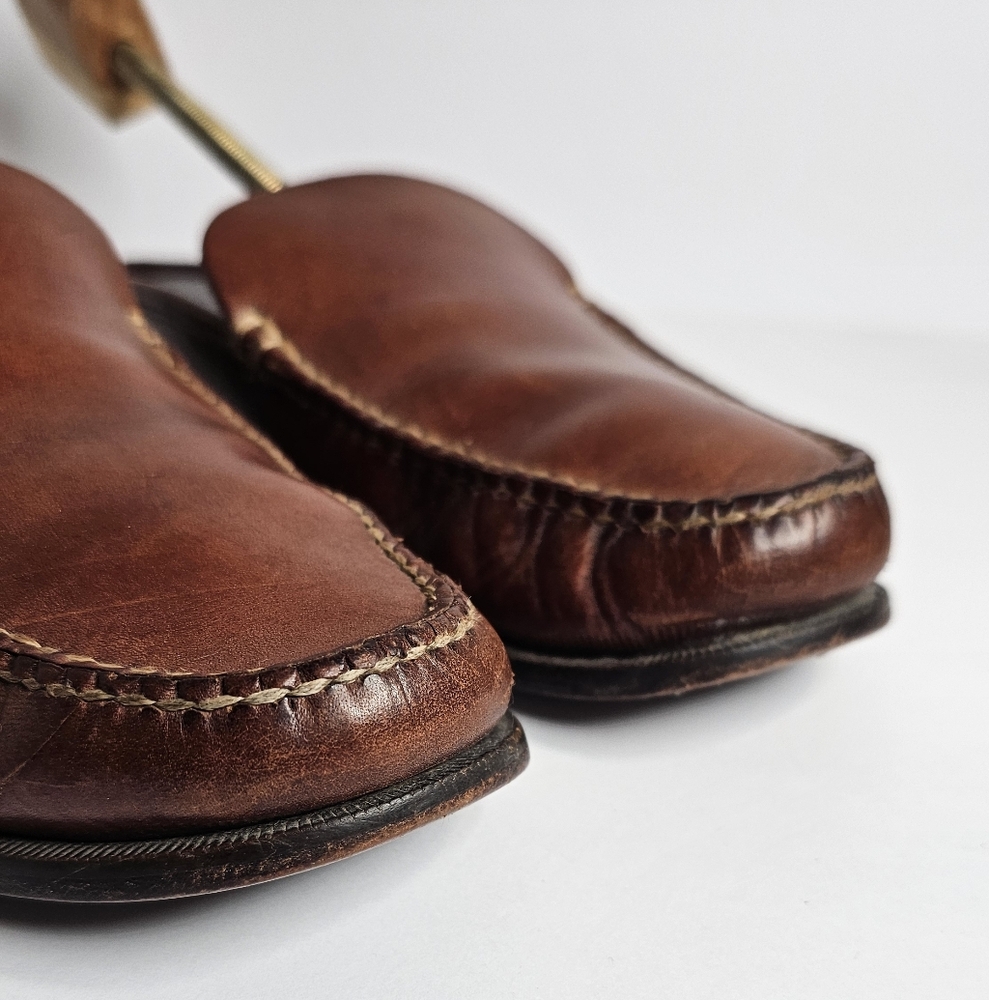 Cole Haan Vintage Country Womens Size 10.5 Backless Slip on Loafers Shoes - Picture 4 of 15